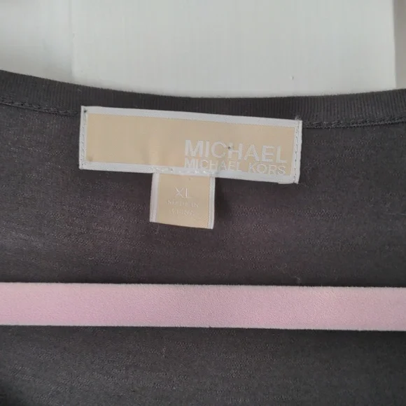 Black Mixed Media Short Sleeve Top (Never worn!) - Picture 2 of 6